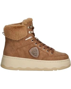 Blauer Winter Boots - Marrone