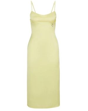 HUGO Elegantes Kleid Für Frauen - Gelb