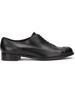Moschino Laced Shoes - Black