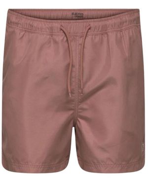SELECTED Klassische Badeshorts - Lila