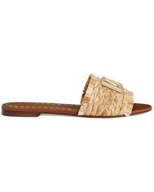Dolce & Gabbana Sliders - Marrón