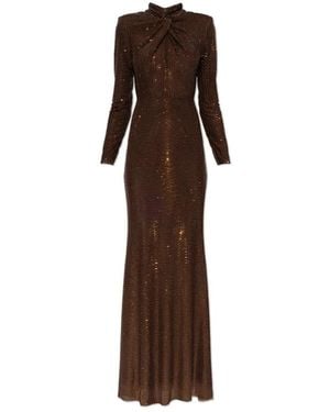Self-Portrait Gowns - Brown