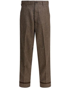 Maison Margiela Straight Trousers - Bruin