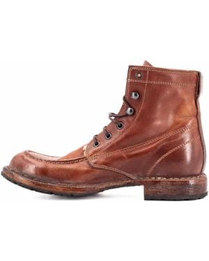 Moma Damen Schnürstiefeletten - Braun