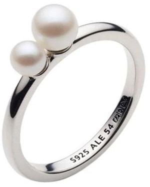 PANDORA Duo Behandelde Zoetwater Kweekparels Ring - Metallic