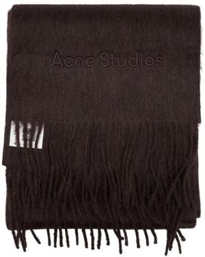Acne Studios Winter Scarves - Negro