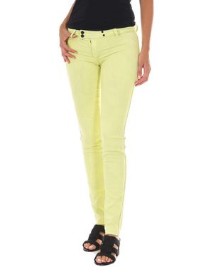 Met Skinny Trousers - Amarillo