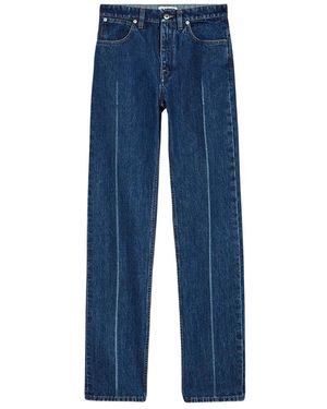 Jil Sander Jeans ,Blauw ,Pantalone