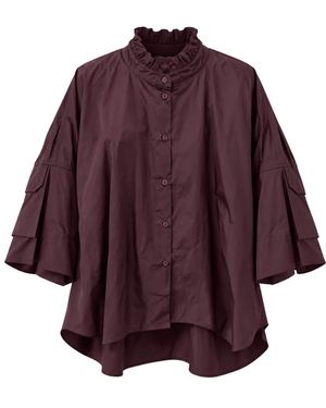 MEIMEIJ Oversized Blouse - Paars