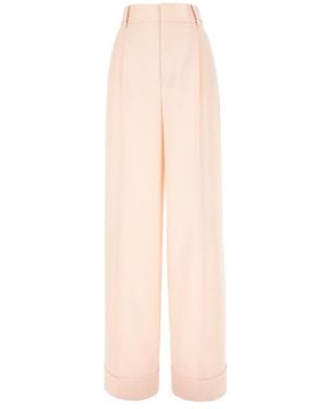 Alberta Ferretti Wide Trousers - Pink