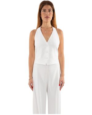 Patrizia Pepe Vests - Blanc