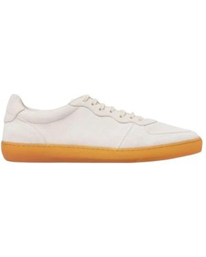 SCAROSSO Aureliano Cream Suede - White