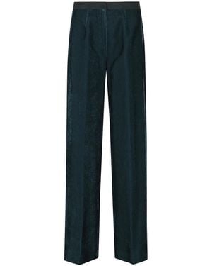 forte_forte Wide Trousers - Blue