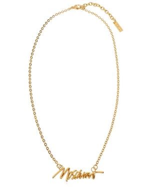 Moschino Necklaces - Metallic