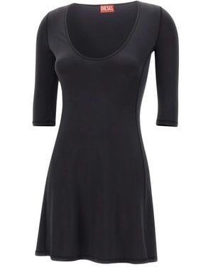 DIESEL Short Dresses - Negro