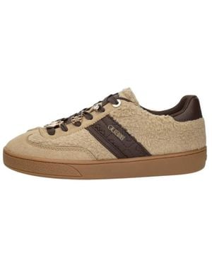 Guess Schoenen ,Naoki 3 Sneakers Laag - Bruin