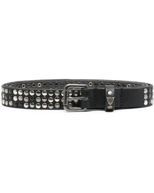 HTC Driewegs Studded Riem - Zwart