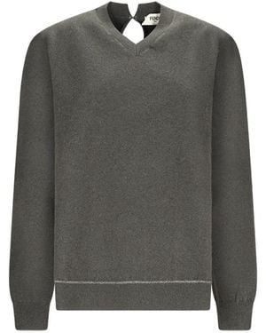 Fendi Cashmere Knitwear - Gray