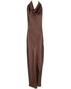 Loewe Maxi Dresses - Brown
