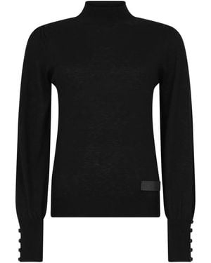 Silvian Heach Turtlenecks - Negro