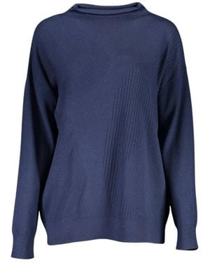 GANT Trui Met Ronde Hals - Blauw