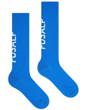 Fusalp Sock Pop Ski Sokken - Blauw