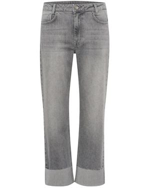 My Essential Wardrobe Straight Fit Jeans - Grey
