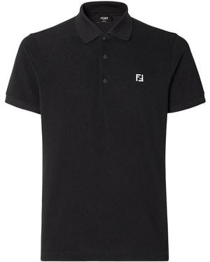 Fendi Polo Hemden - Zwart