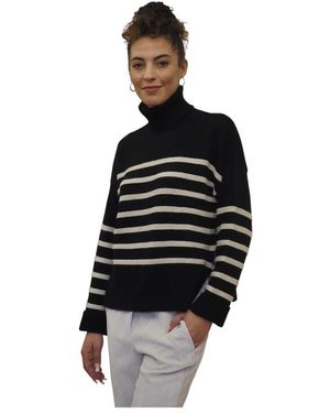 ALESSIA SANTI Turtlenecks - Negro