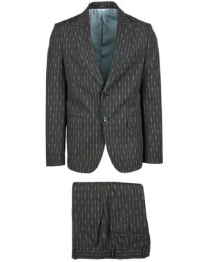 Gucci Single Breasted Suits - Gray