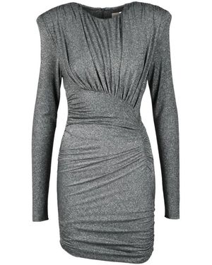 Alexandre Vauthier Kleedjes ,Grijs ,Polyester Damesjurk