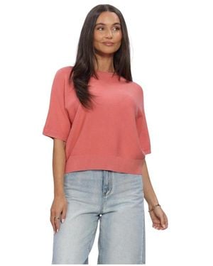 Moss Copenhagen Mschthamira 2/4 Pullover - Rot