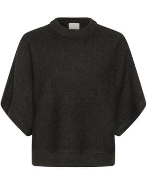 Kaffe Round-Neck Knitwear - Noir