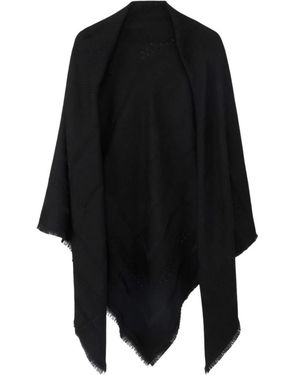 Elisabetta Franchi Winter Scarves - Negro