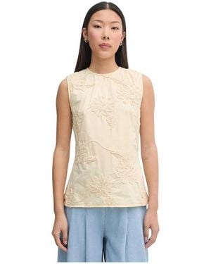 ROTATE BIRGER CHRISTENSEN Sleeveless Tops - Neutro