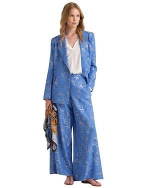 Maliparmi Wide Trousers - Blue