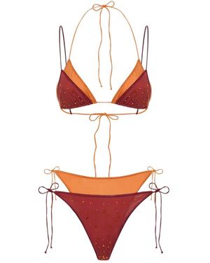 Oséree Double Gem Kostuum - Rood