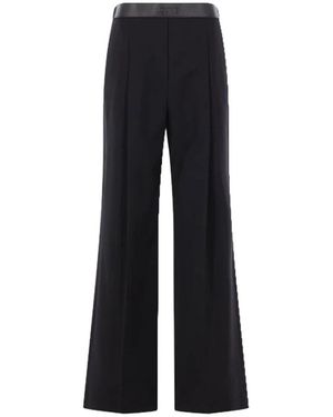 Loewe Broeken ,Zwart ,Wol Tailored Wool Broeken
