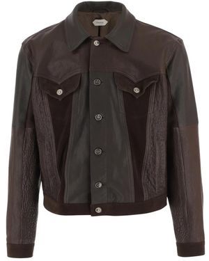 Versace Light Jackets - Black