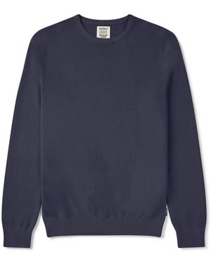 Ecoalf Truien & Vesten ,Blauw ,Katoen Manzano Sweater