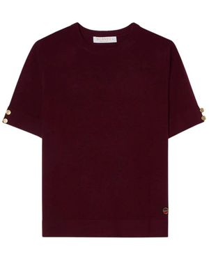 BUSNEL Round-Neck Knitwear - Viola
