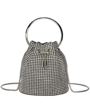 Alma En Pena. Bucket Bags - Black