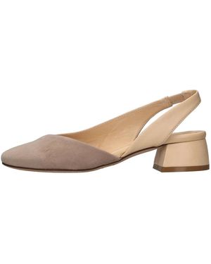 LORENA PAGGI Heeled Mules - Neutro