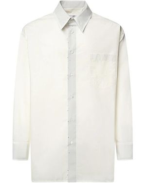 MM6 by Maison Margiela Formal Shirts - White