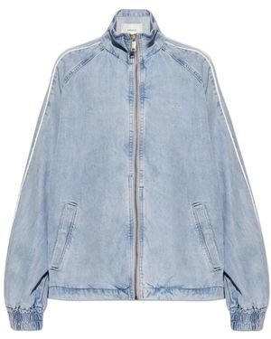 Gestuz Jassen ,Blauw ,Denim Gzsea Denim Jacket
