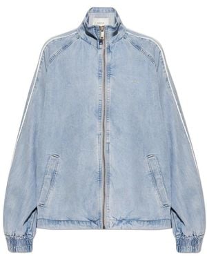 Gestuz Jassen ,Blauw ,Denim Gzsea Denim Jacket