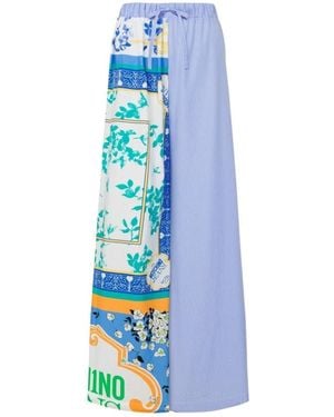 Moschino Wide Trousers - Blue