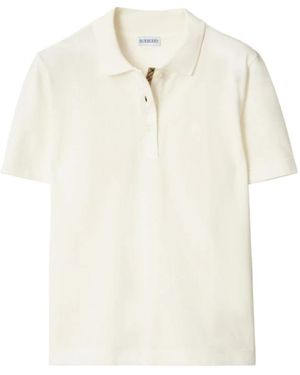 Burberry W Jwear Polos Chalk B7078 - Wit