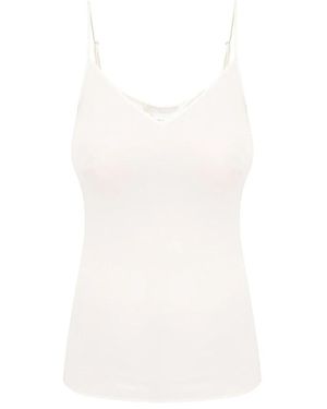 Hanro Tops ,Katoen Seamless Camisole - Wit