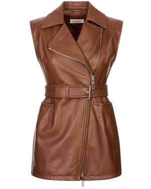 Sportmax Vests - Marrón